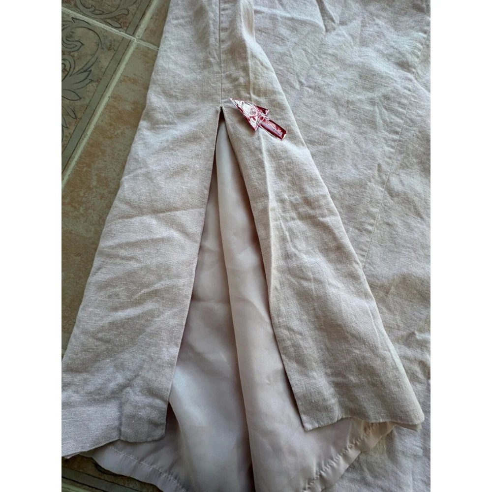 Positive Attitude Linen blend‎ dress lined size 22 Petite Plus
